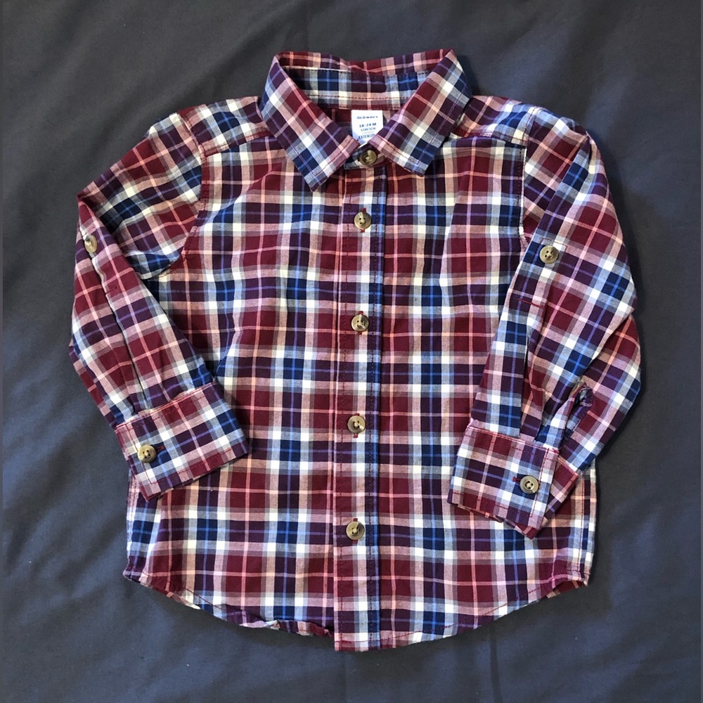 Plaid Poplin Shirt for Baby Boy
